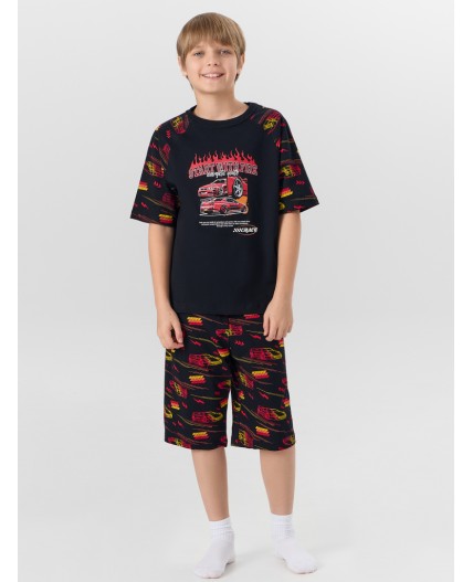 Комплект черный +гоночные тачки