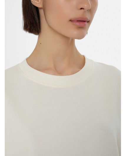 Футболка молочный +печать3