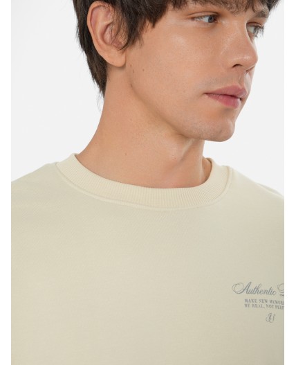 Свитшот песчаное облако +печать