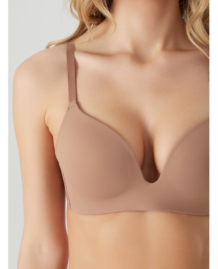 Бюстгальтер темно -бежевый