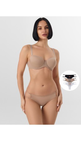 Трусы белый +печать