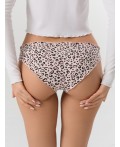 Трусы леопард на розовом