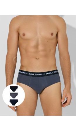 Трусы графит +неви +черный