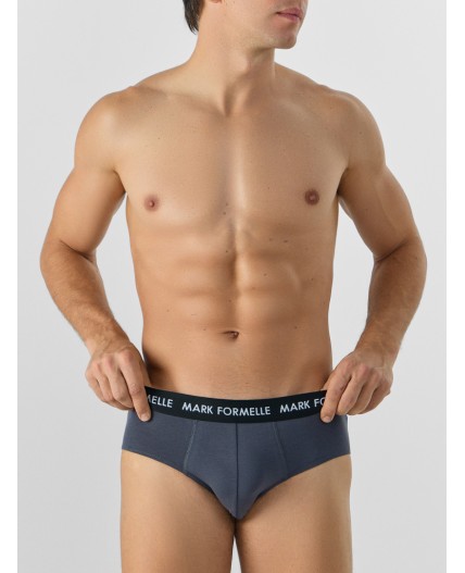 Трусы графит +неви +черный