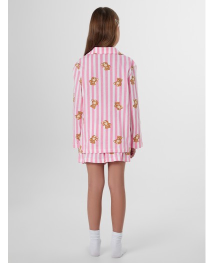 Комплект медведи на полоске