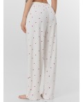 Брюки сердечки на св.молочном