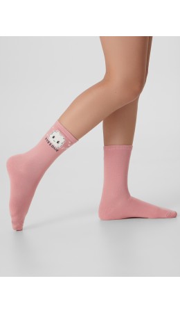 Носки сухая роза