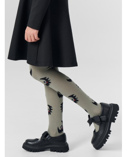 Колготки оливка