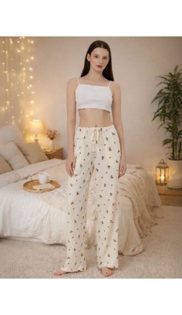 Брюки мишки на молочном