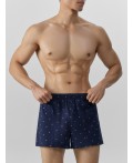 Трусы узор на глубоком синем