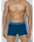 Трусы узор на сине -бирюзовом