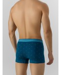 Трусы узор на сине -бирюзовом