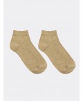 Носки бежевый меланж