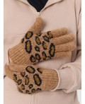 Перчатки леопард