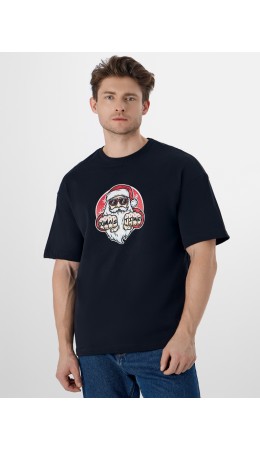 Футболка черный +печать10