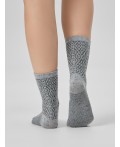 Носки серый меланж