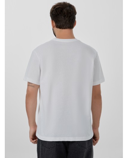 Футболка белый +печать10