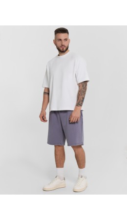Шорты ACID WASH серый