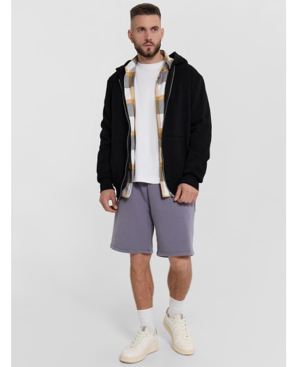 Шорты ACID WASH серый