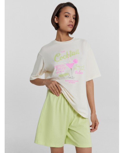 Комплект молочный +лаймовый сорбет +печать