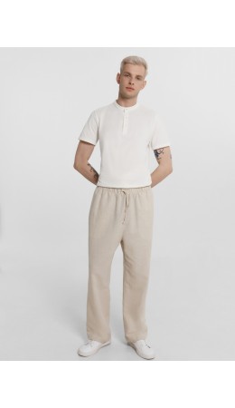 Брюки св.молочный