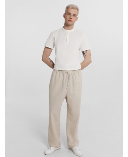 Брюки св.молочный