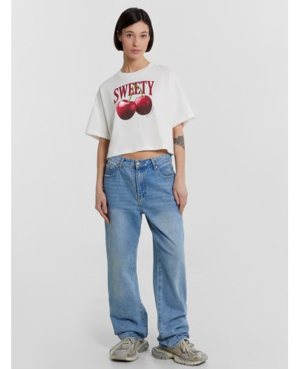 Футболка белый +печать8