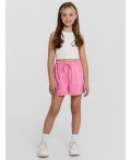Шорты сердечки на розовом
