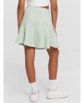 Шорты горошек на зеленом