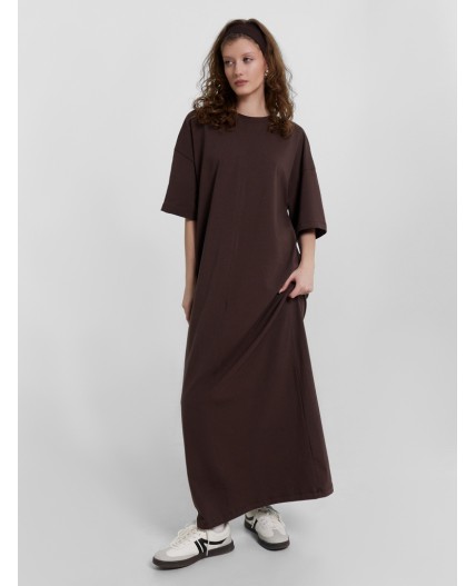 Платье шоколадное мартини