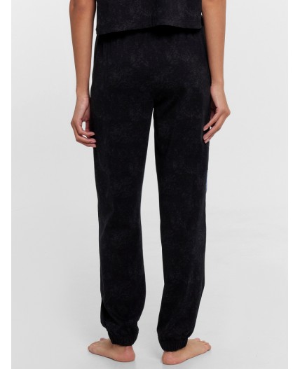 Пижама потертости на черном