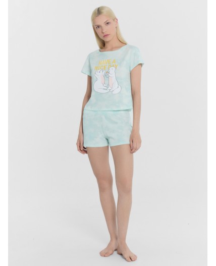 Комплект разводы на мятном