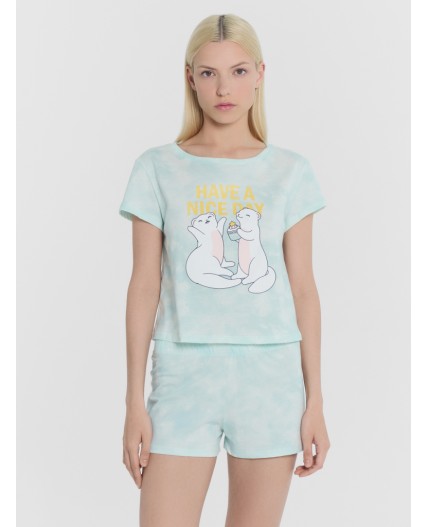 Комплект разводы на мятном