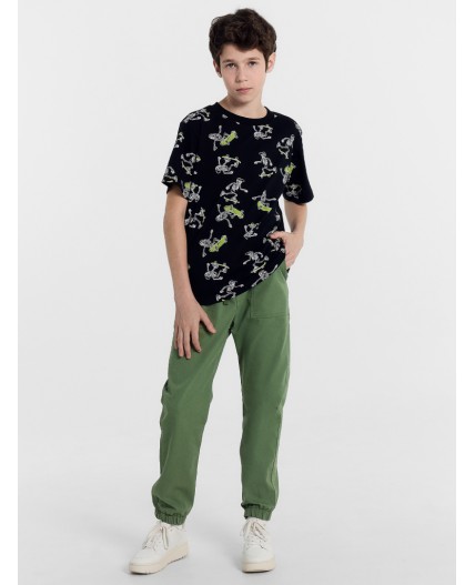 Брюки зелёный1