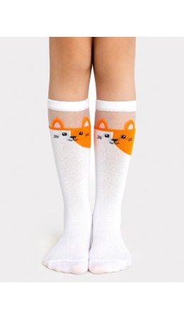 Гольфы белый