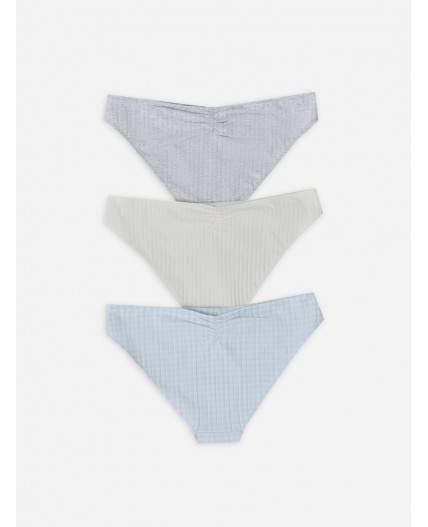 Трусы голубая клеточка
