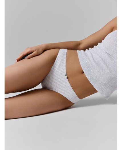 Трусы голубая клеточка