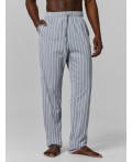 Брюки полоска на серый опал