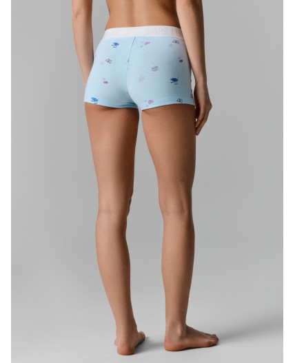 Шорты ракушки на голубом