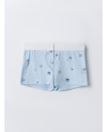 Шорты ракушки на голубом