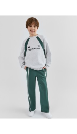 Брюки темная зелень