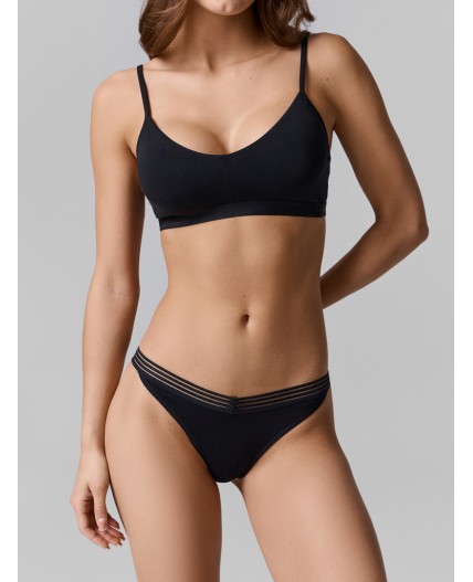 Трусы черный