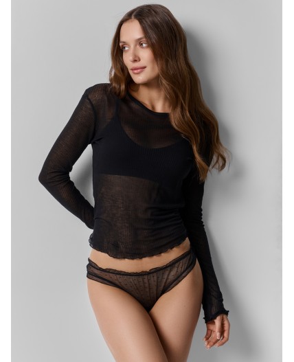 Трусы черный