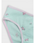 Трусы цветы на мятном