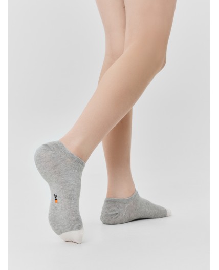 Носки серый меланж