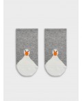 Носки серый меланж
