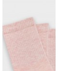 Носки розовый меланж-3/