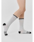 Носки св.серый меланж