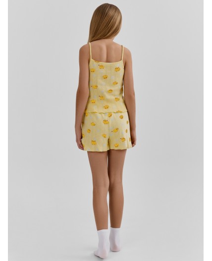 Комплект уточки на желтом