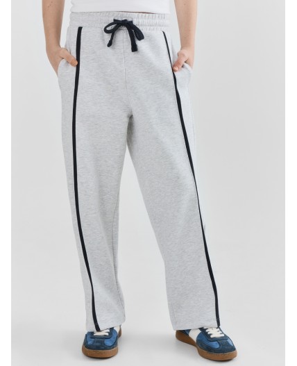 Брюки серый меланж 4306-А-1